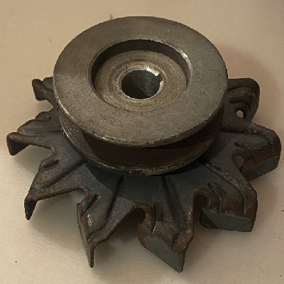 Riemenscheibe und Lüfter